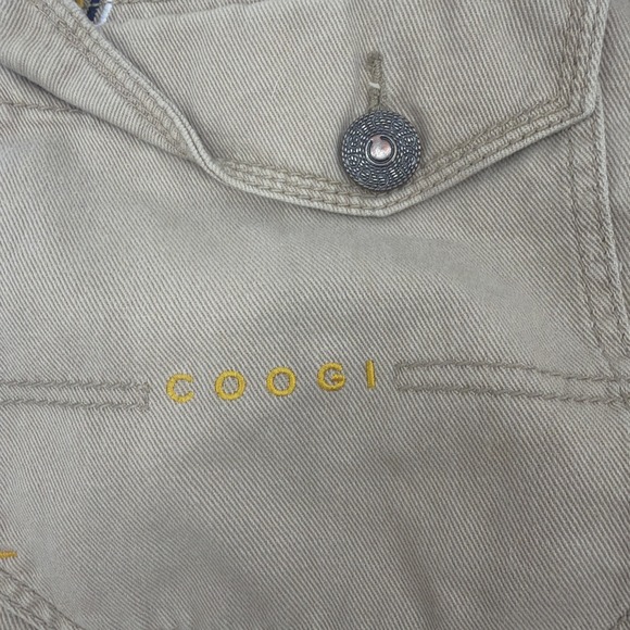 Vintage‎ Coogi Cargo Shorts Mens 42 Y2K Baggy Embroidered Yellow Drawstring 90s - Picture 9 of 11